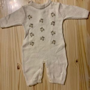 Koala Baby Cream Bear One Piece Outfit Size 0-3 M